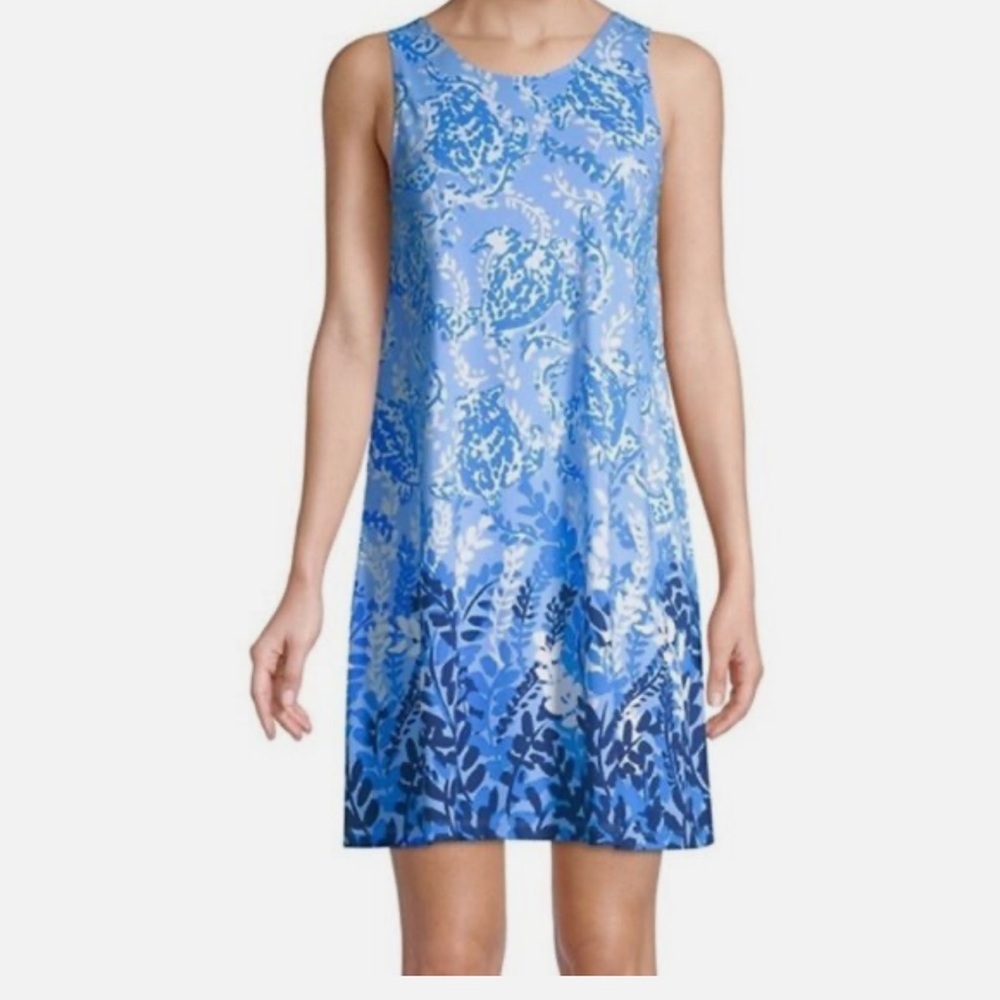 Lilly Pulitzer Kristen Swing Dress Turtley Awesome Size Medium